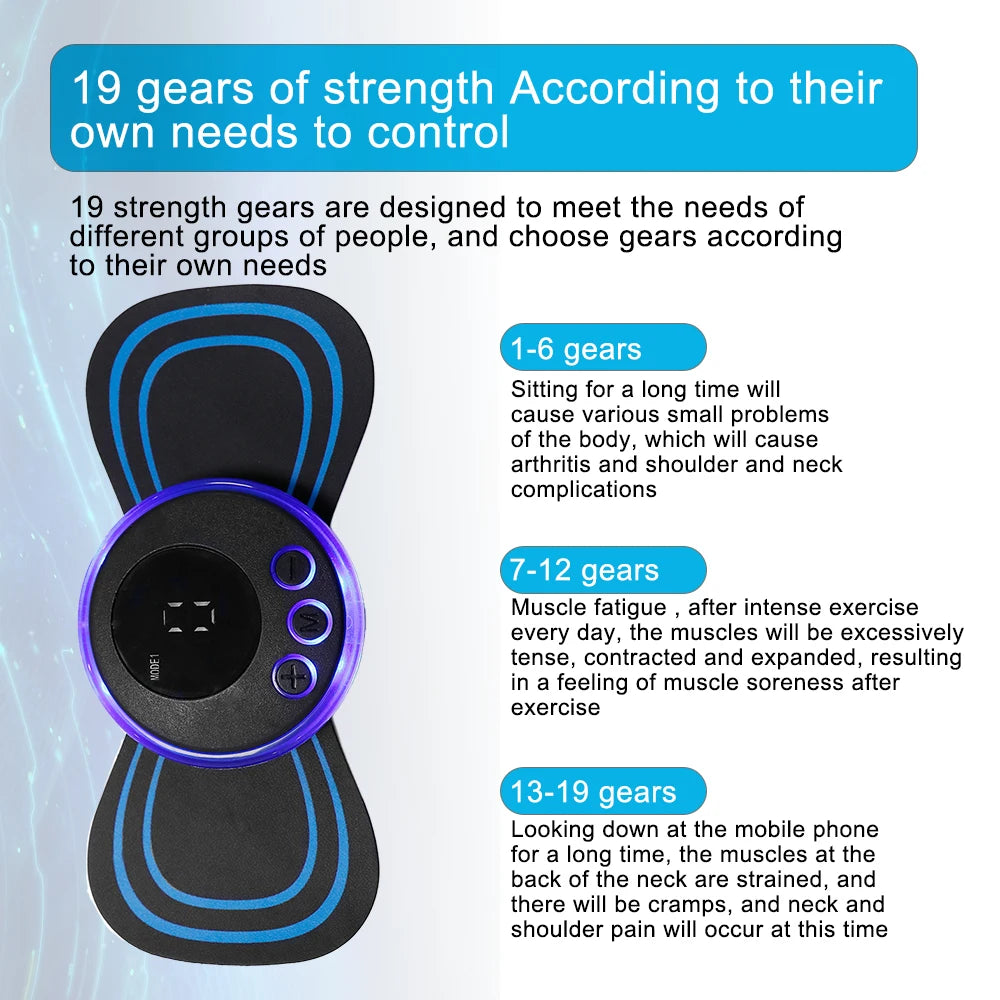 EMS Cervical Pulse Neck Massager