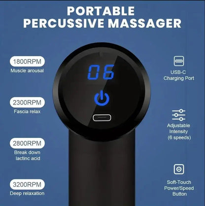 Mini Portable Percussion Massager